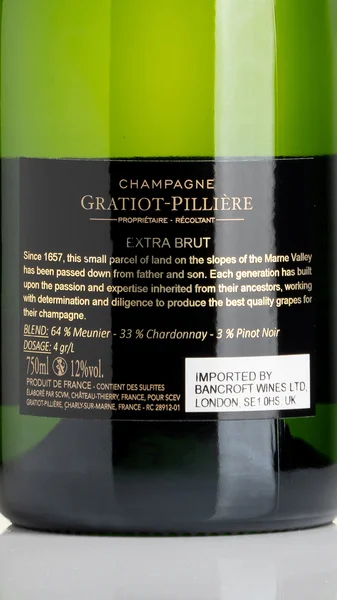Champagne Gratiot-Pilliere Tradition Extra Brut NV view 3