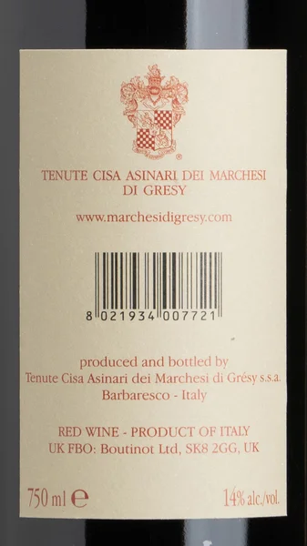 Marchesi di Gresy, Monferrato Rosso 2018 view 3