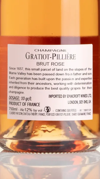 Champagne Gratiot-Pilliere Rosé Brut NV view 3