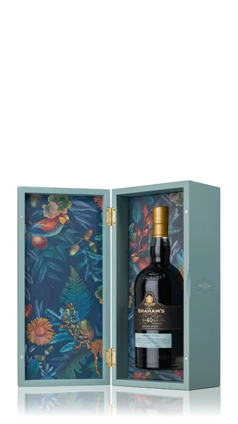Graham's 40 Year Old Tawny Port & Gift Box NV view 2