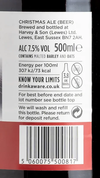 Harvey's Christmas Ale view 4