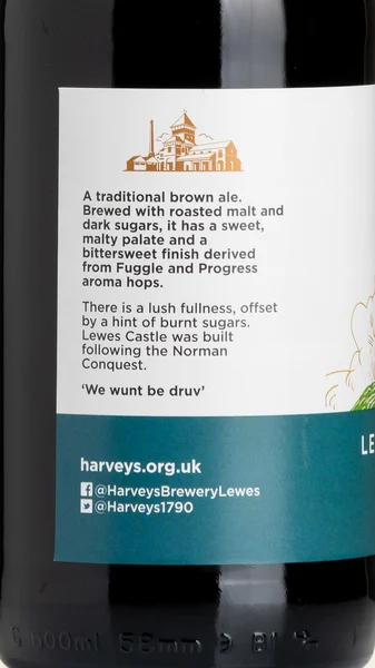 Harvey's Lewes Castle Brown Ale view 3