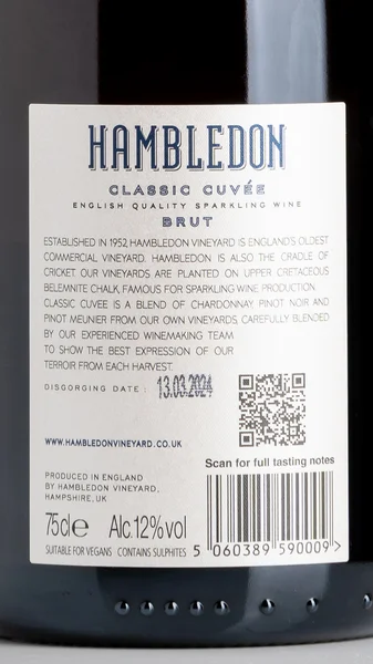 Hambledon Classic Cuvée NV view 3