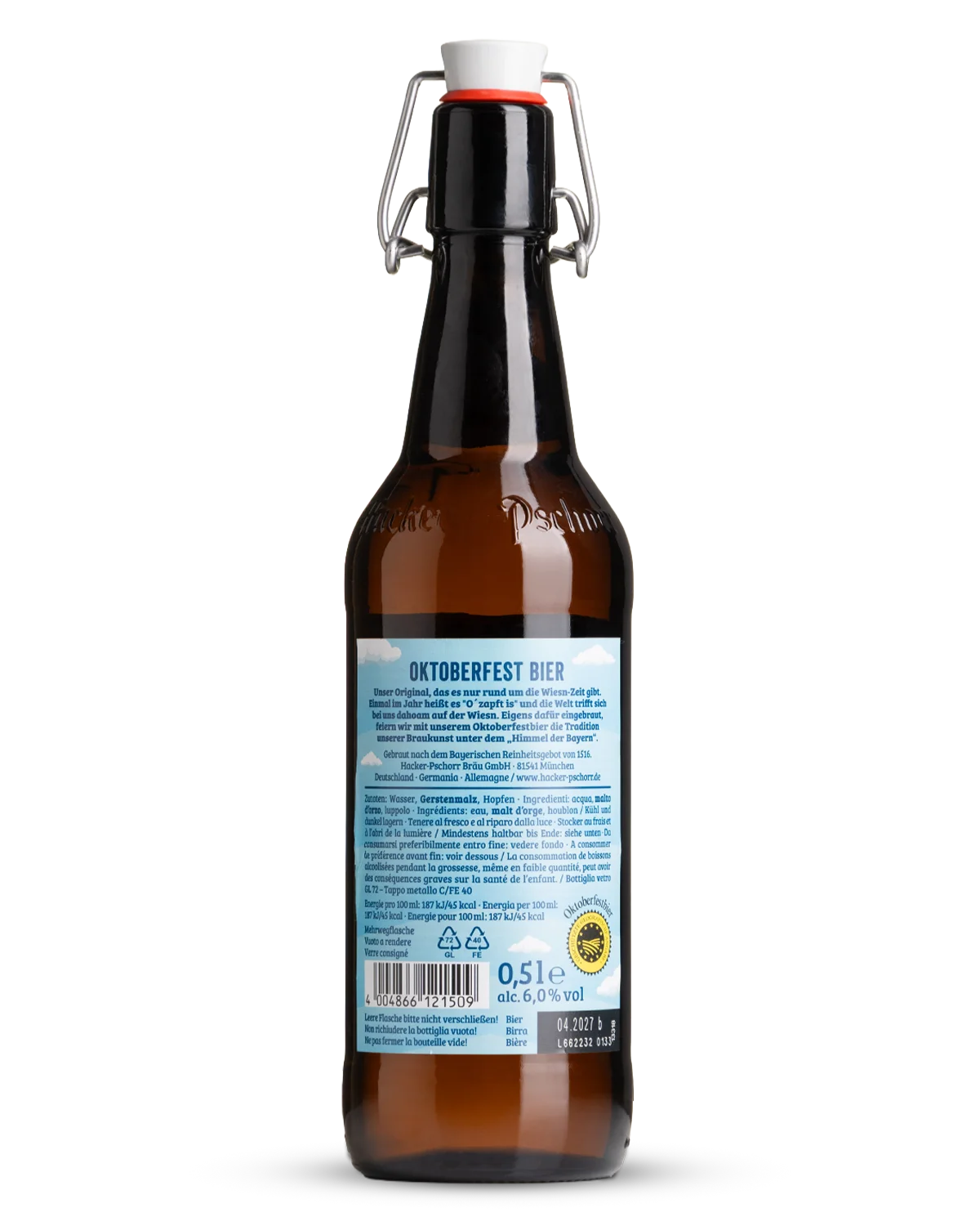Hacker Pschorr Oktoberfestbier view 2