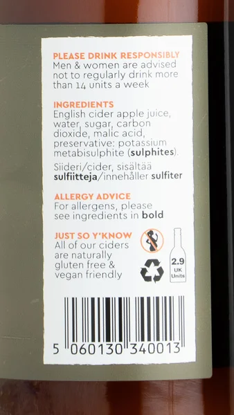 Hogan's Peaty, Deep & Smokey Dry Cider view 4