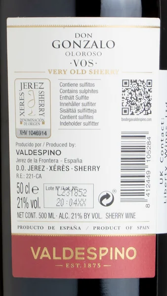 Valdespino 'Don Gonzalo' Oloroso NV view 3