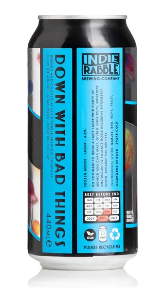 Indie Rabble Frozen Moon Lager view 2