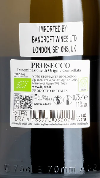 La Jara Prosecco Spumante Extra Dry NV view 3
