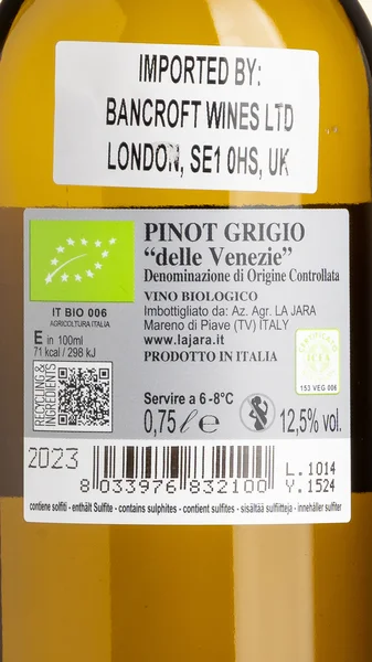 La Jara Pinot Grigio 2024 view 3