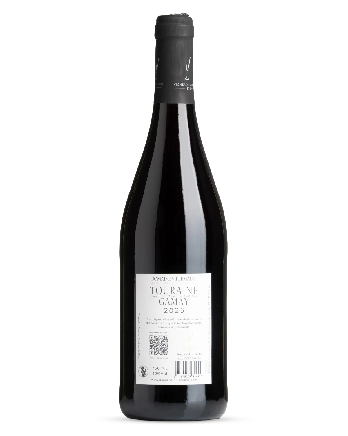 Domaine Villemaine Gamay 2025 view 2