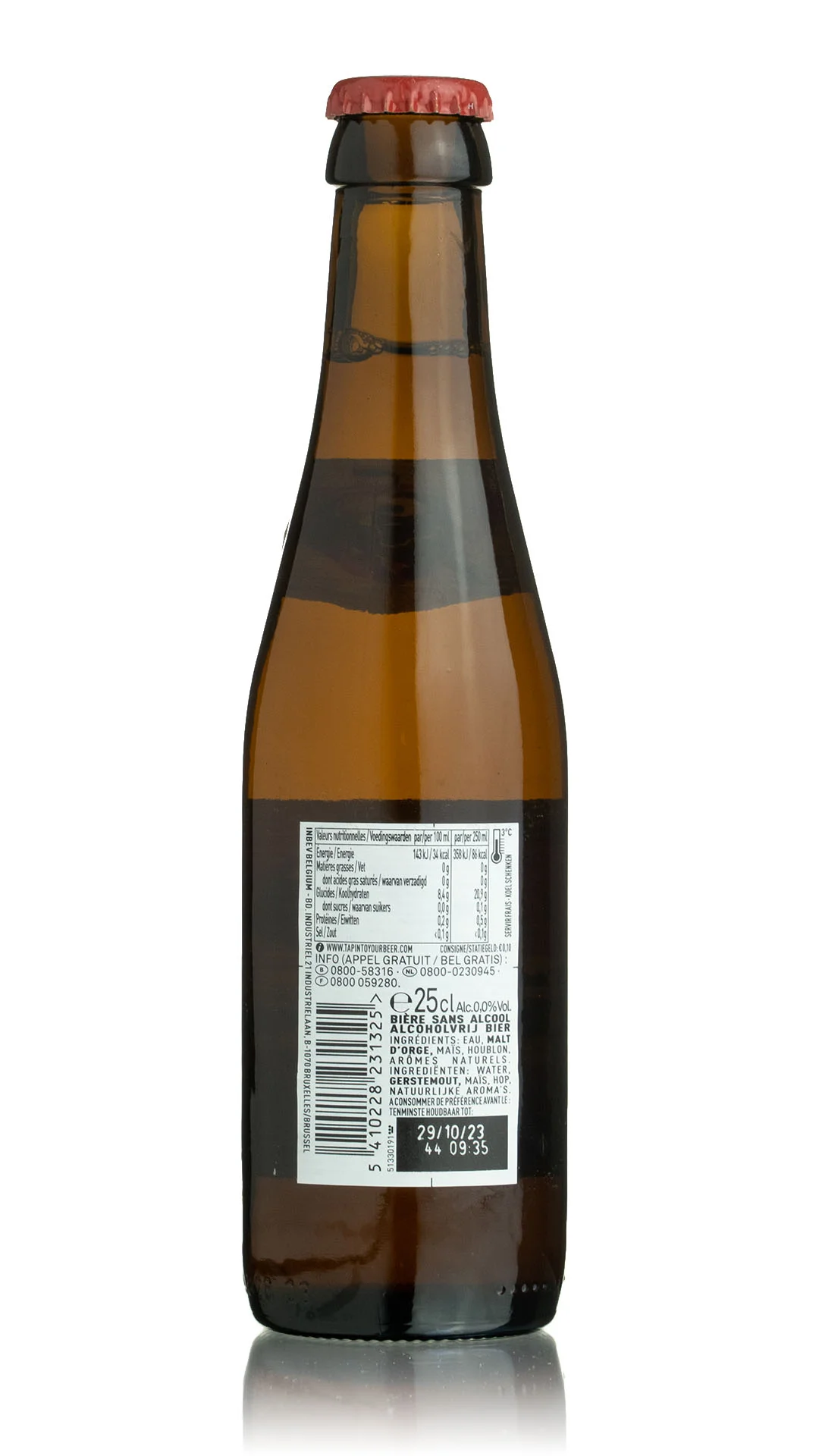 Jupiler 0.0 Alcohol Free Pilsner view 2