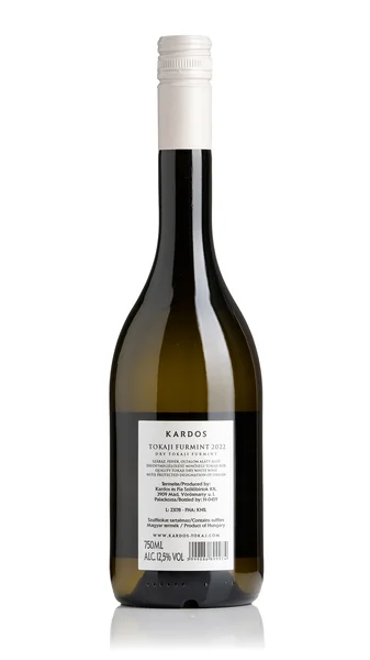 Kardos Dry Furmint, Tokaj 2022 view 2