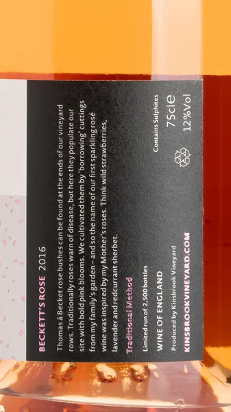Kinsbrook Vineyard KIN Beckett's Rosé 2016 view 3