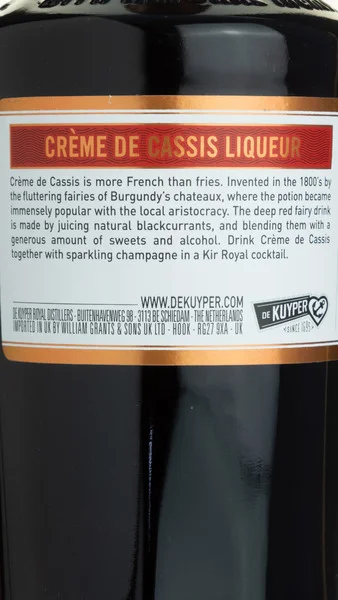 De Kuyper Crème De Cassis Liqueur view 3