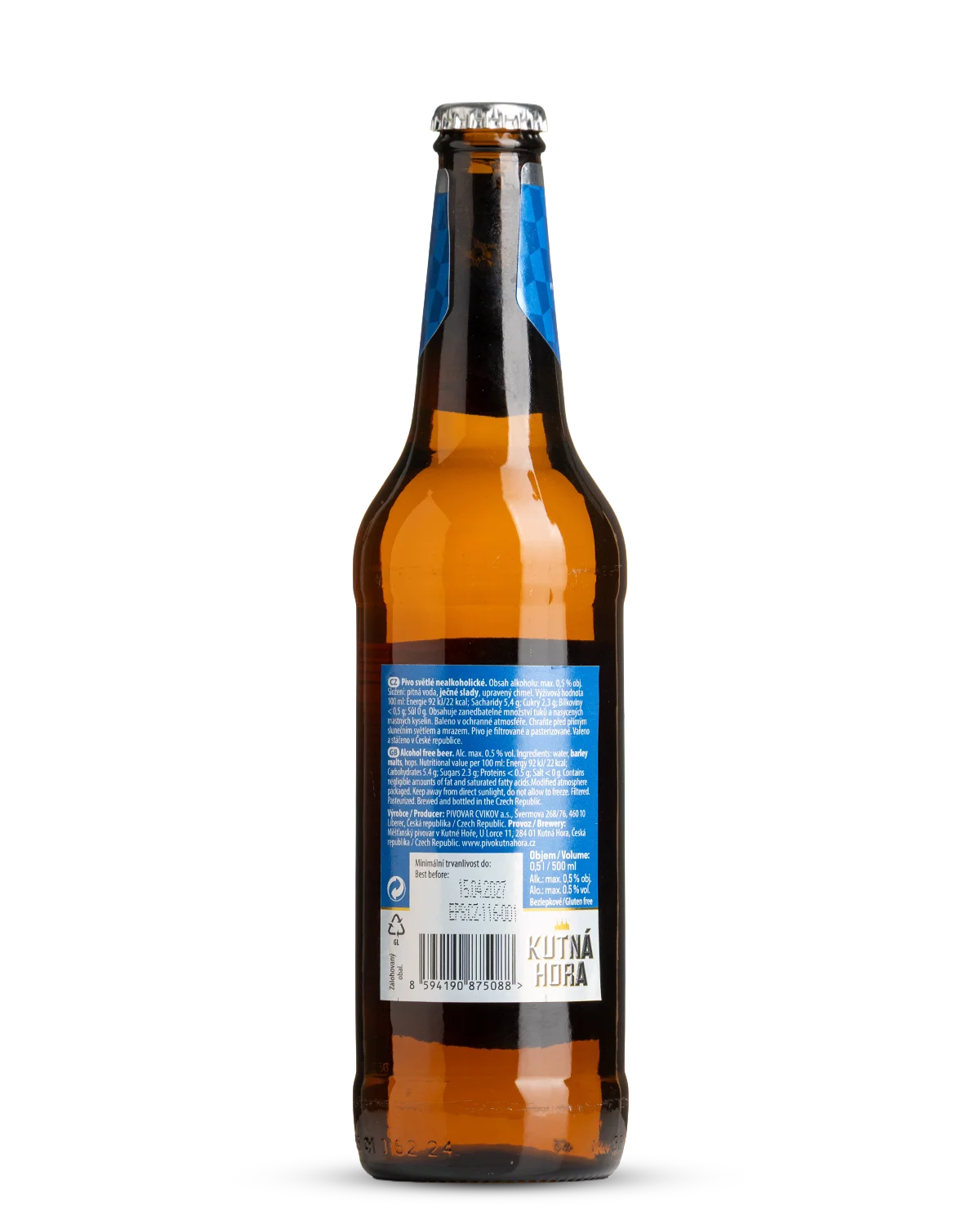 Kutna Hora Alcohol Free Pilsner view 2