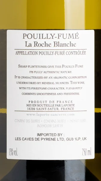 Pouilly-Fumé 'La Roche Blanche', Domaine Laporte 2023 view 3