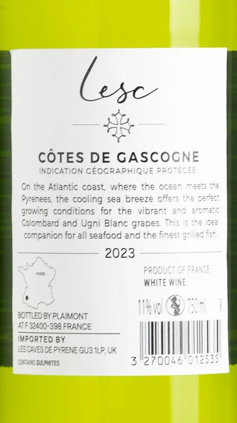 Le Lesc Blanc 2024 view 3