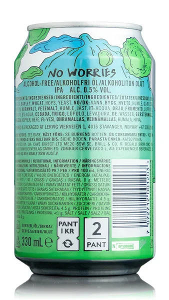 Lervig No Worries Alcohol Free IPA view 2