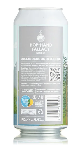 Lost & Grounded Hop Hand Fallacy Witbier view 2
