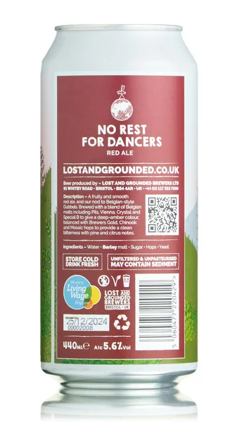 Lost & Grounded No Rest for Dancers Red Ale view 2
