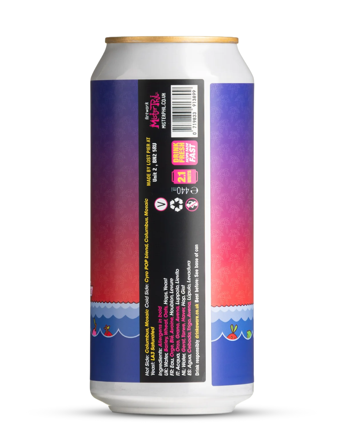 Lost Pier Brewing Juicy Buoy Pale Ale view 2
