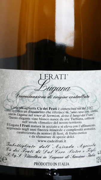 Ca dei Frati 'I Frati', Lugana 2024 view 3
