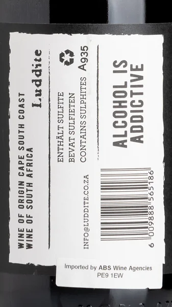 Luddite 'The Saboteur' Red Blend 2020 view 3