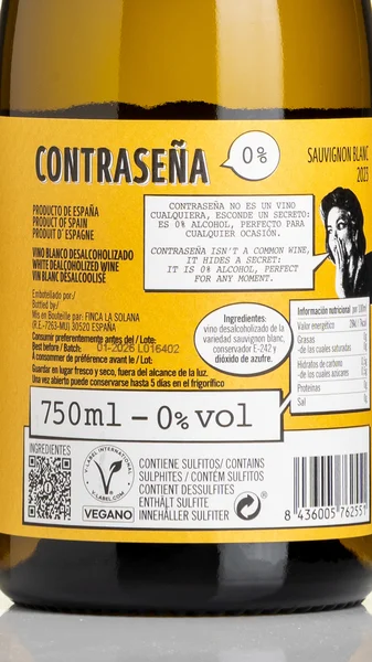 Contrasena Alcohol Free Sauvignon Blanc 2024 view 3