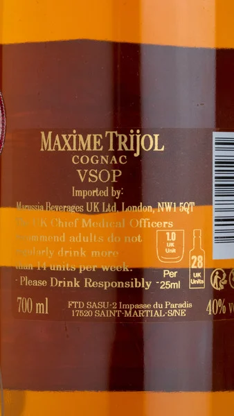 Cognac Maxime Trijol VSOP view 3