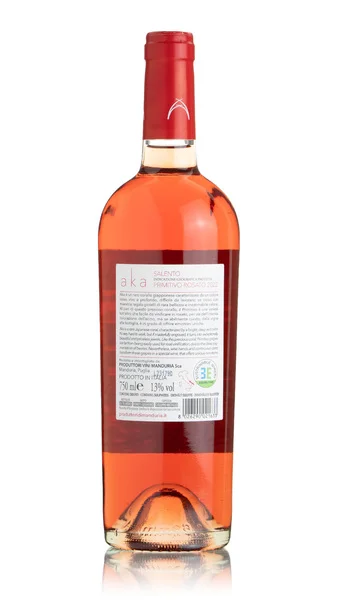 Produttori di Manduria 'Aka' Primitivo Rosato, Puglia 2024 view 2