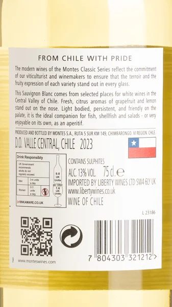 Montes Classic Series Sauvignon Blanc 2024 view 3