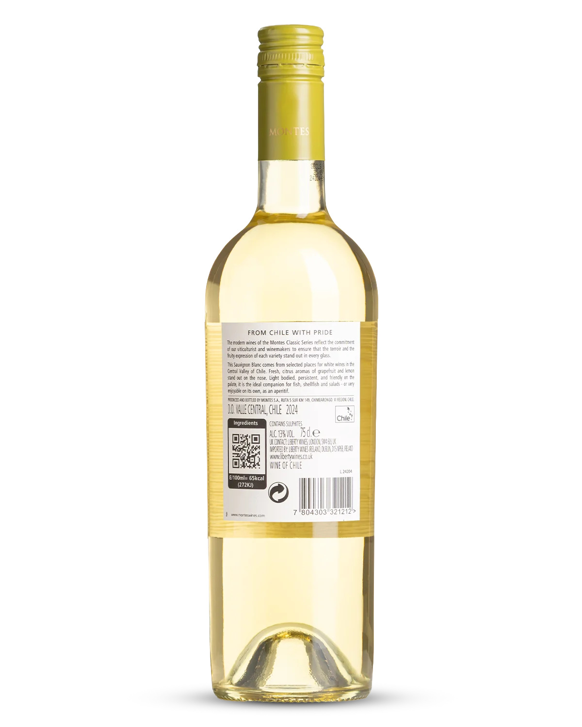Montes Classic Series Sauvignon Blanc 2024 view 2