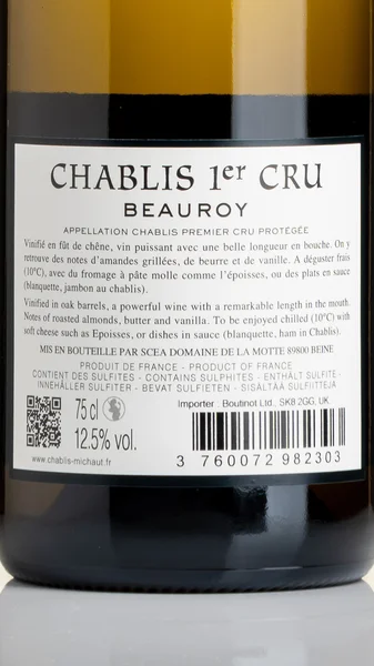 Chablis 1er Cru Beauroy, Domaine de la Motte 2023 view 3