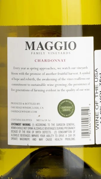Maggio Family Vineyards Chardonnay 2023 view 3