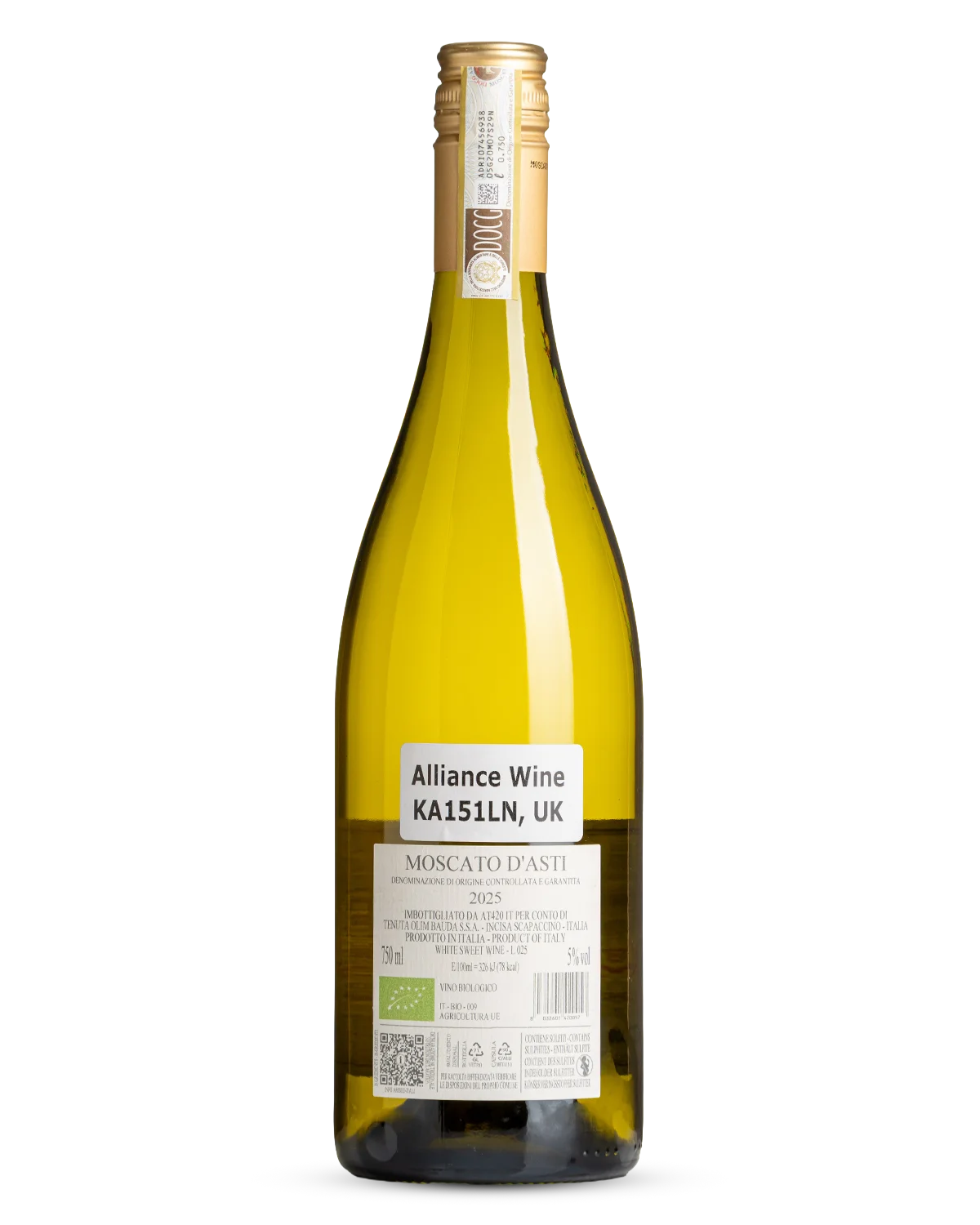 Olim Bauda Centive Moscato d'Asti 2025 view 2
