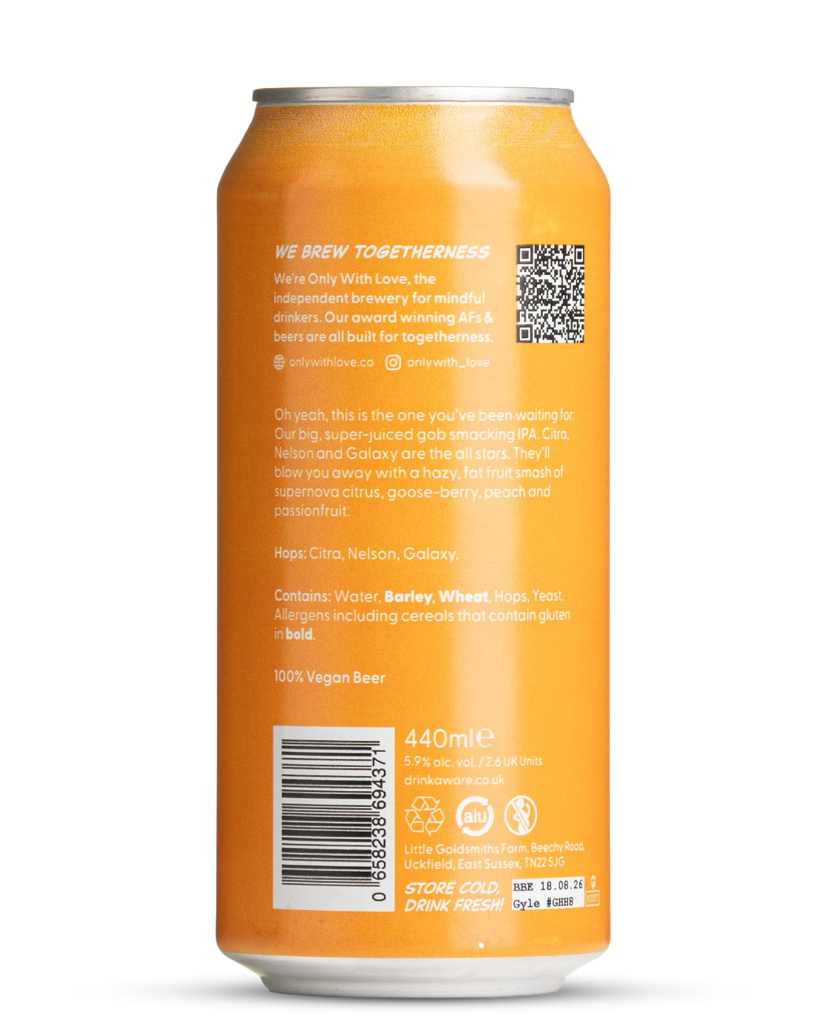 Only with Love All Star Big Hazy IPA view 2