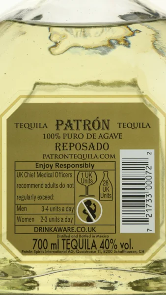 Patron Reposado Tequila view 3
