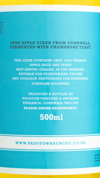 Padstow Sunshine Cider view 3