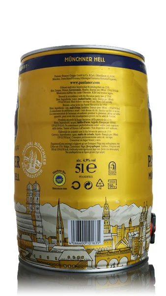 Paulaner Original Munchner Hell Mini Keg view 2