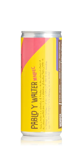 Pablo Y Walter Malbec 25cl Can 2024 view 2