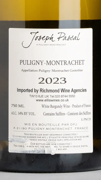 Puligny-Montrachet, Joseph Pascal 2023 view 3