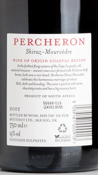 Percheron Shiraz-Mourvèdre 2024 view 3
