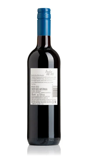 Peculiar Mr Pat Merlot 2025 view 2