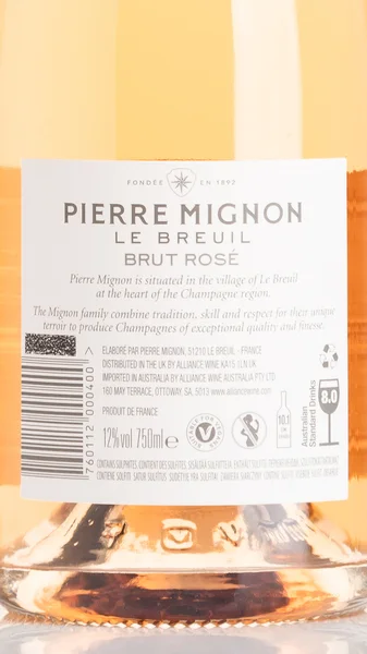 Champagne Pierre Mignon Brut Rosé NV view 3