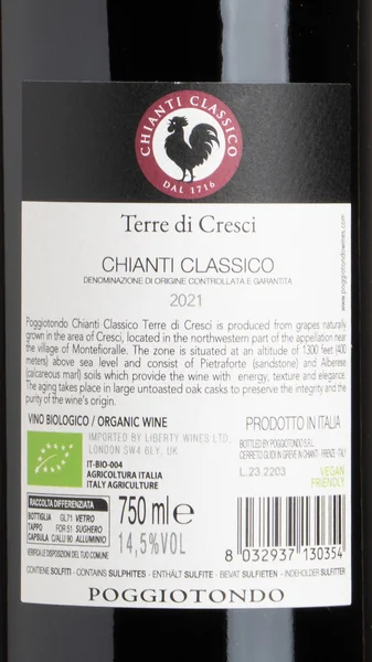 Poggiotondo 'Terre di Cresci' Chianti Classico 2023 view 3