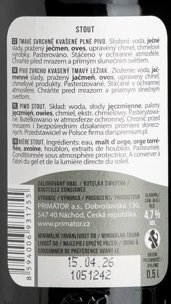 Primator Stout view 3