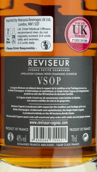 Reviseur Cognac VSOP view 3