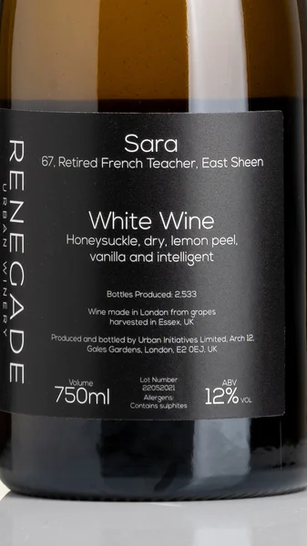 Renegade Winery Sara Chardonnay 2020 view 3