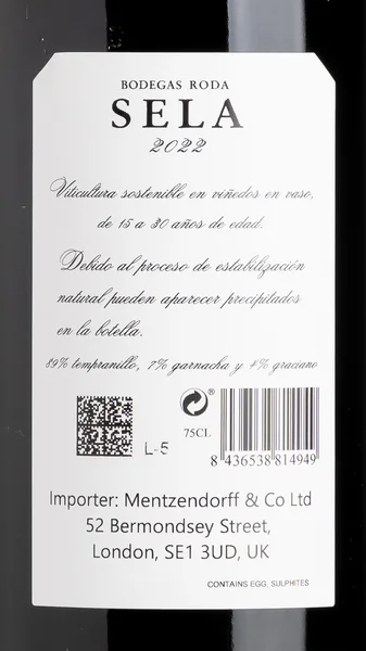 Bodegas Roda 'Sela', Rioja 2023 view 3