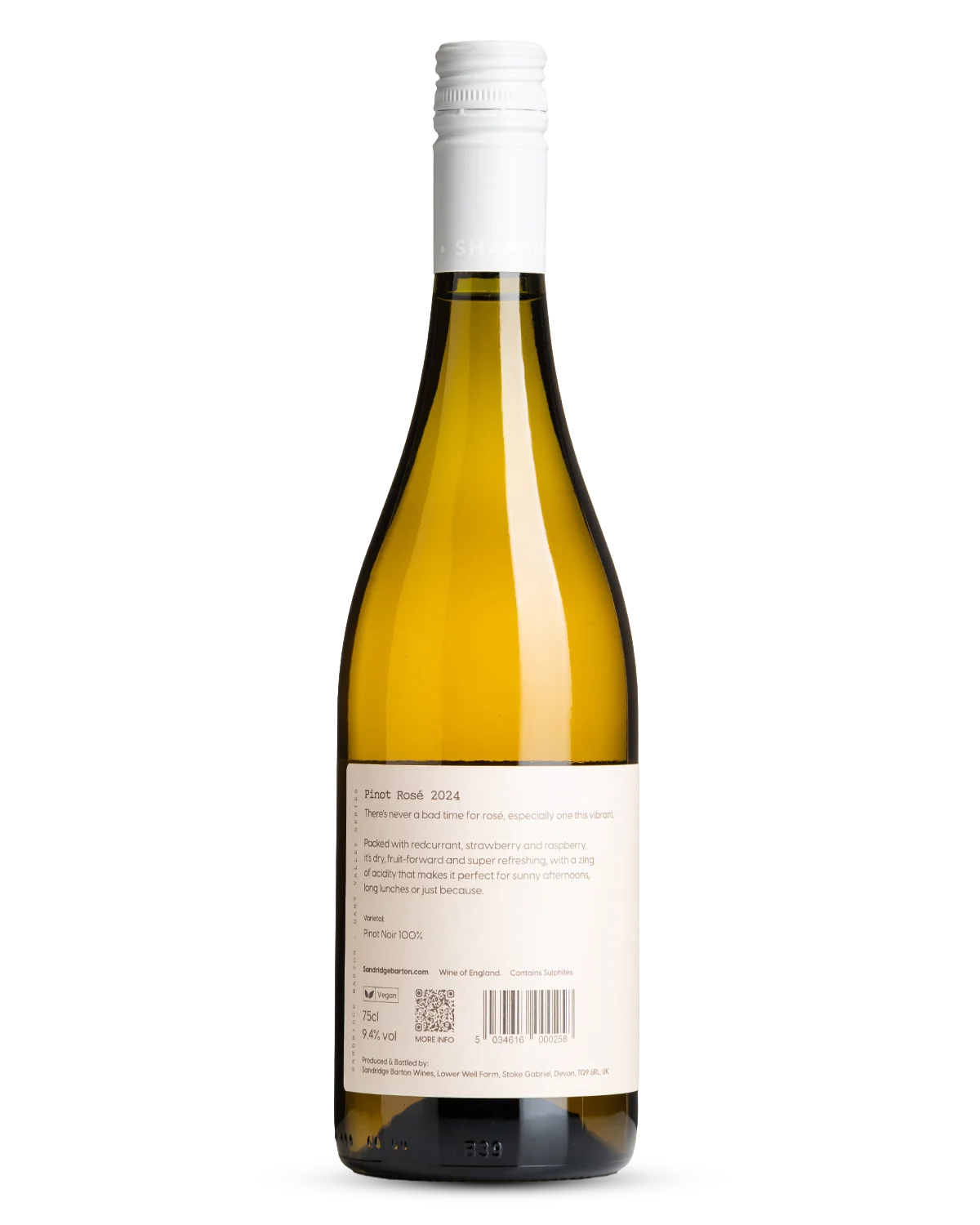 Sandridge Barton Pinot Rosé 2025 view 2
